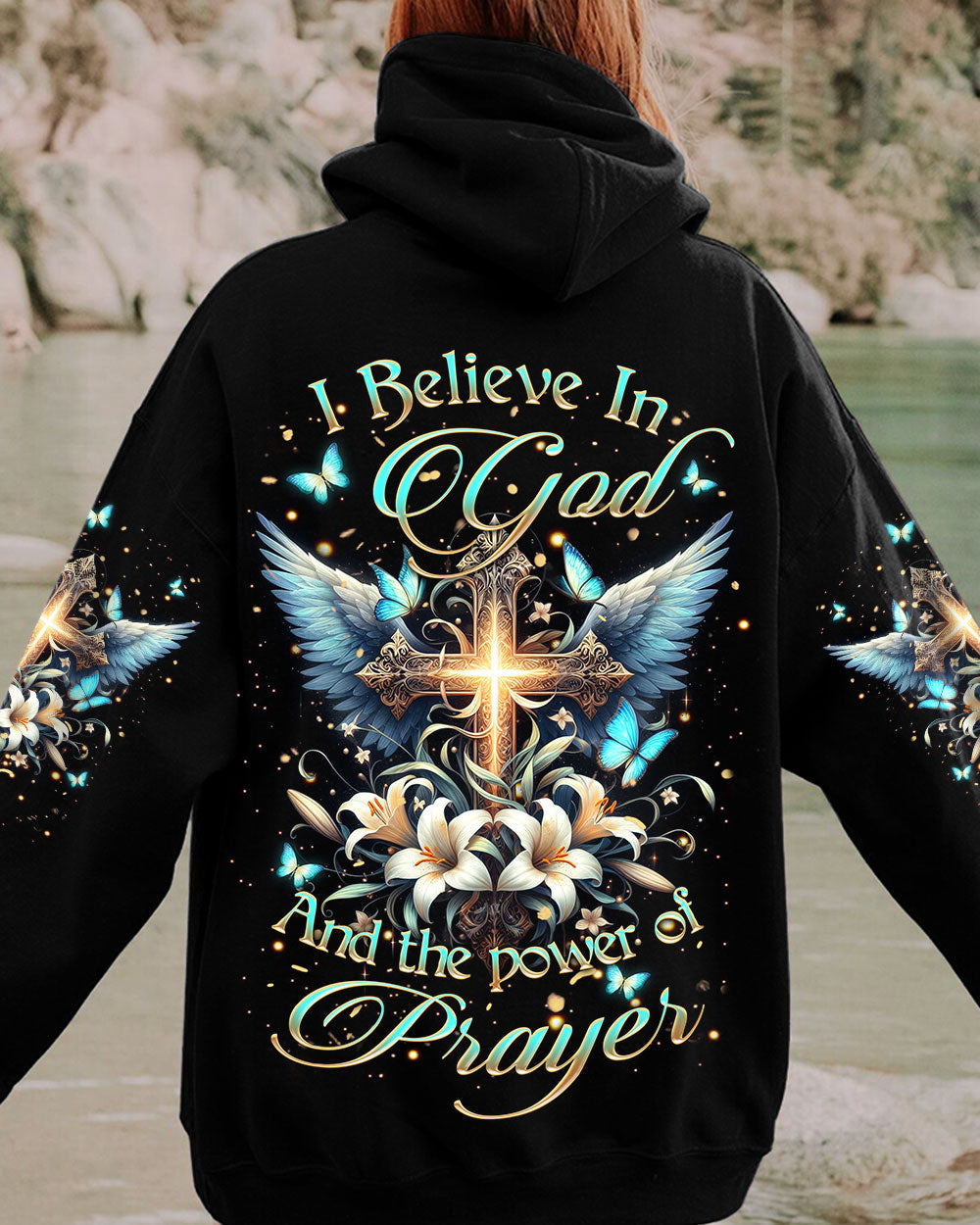 I Believe In God Women's All Over Print Shirt - Yhkd2602241, easychoo.com