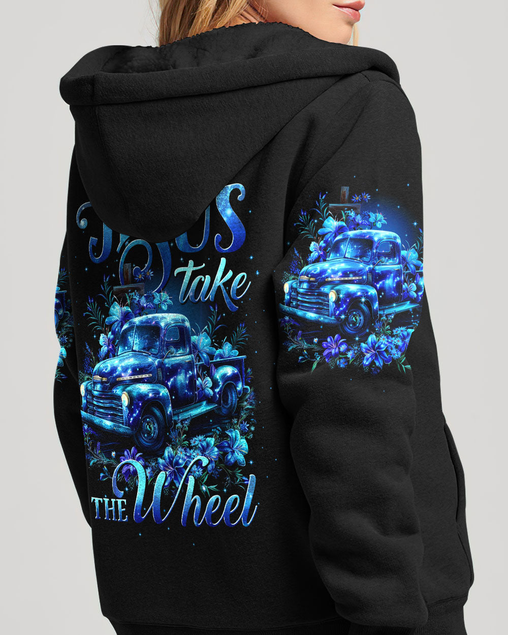 Jesus Take The Wheel Women's All Over Print Shirt - Tytd1503243, easychoo.com