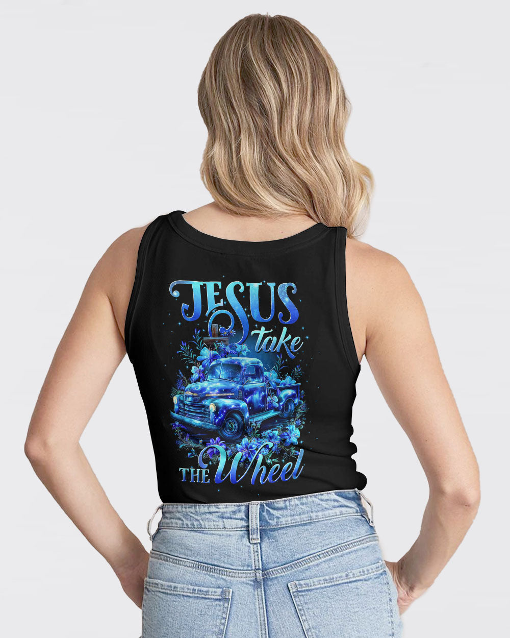Jesus Take The Wheel Women's All Over Print Shirt - Tytd1503243, easychoo.com