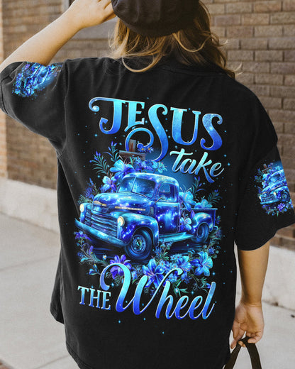 Jesus Take The Wheel Women's All Over Print Shirt - Tytd1503243, easychoo.com