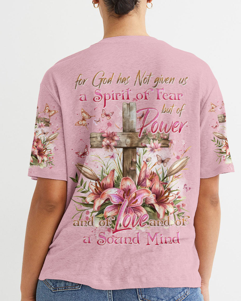 Power Love And Sound Mind Women's All Over Print Shirt - Tytd2603243, easychoo.com