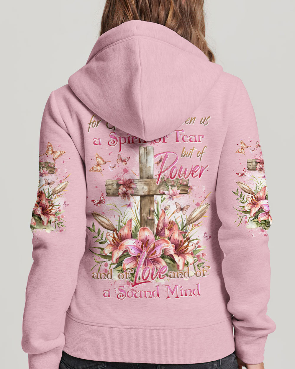 Power Love And Sound Mind Women's All Over Print Shirt - Tytd2603243, easychoo.com