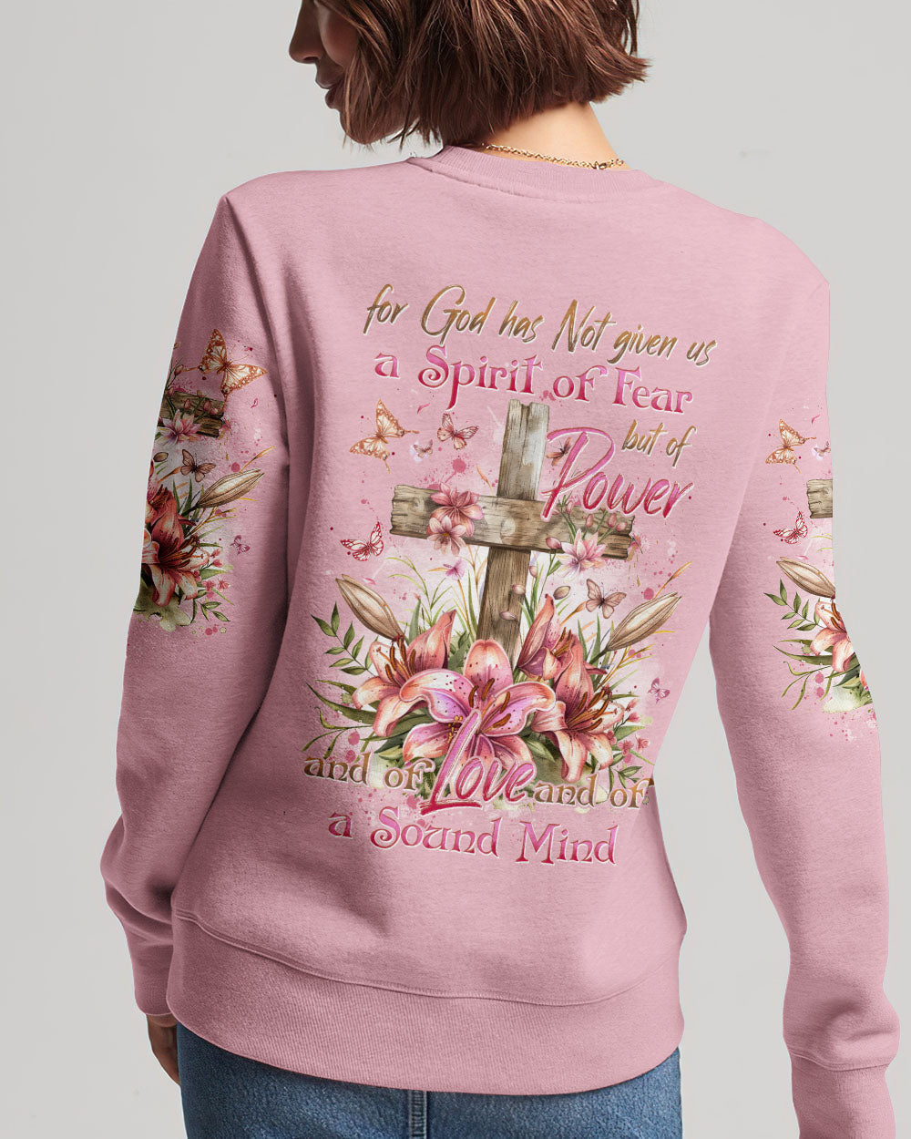 Power Love And Sound Mind Women's All Over Print Shirt - Tytd2603243, easychoo.com