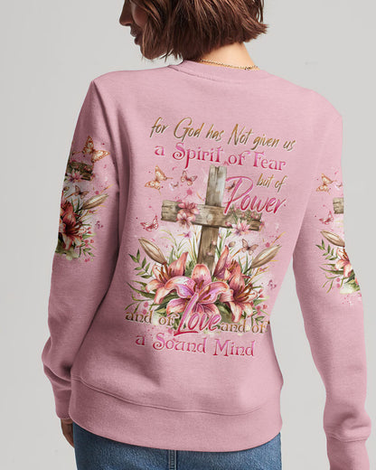 Power Love And Sound Mind Women's All Over Print Shirt - Tytd2603243, easychoo.com