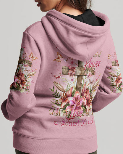 Power Love And Sound Mind Women's All Over Print Shirt - Tytd2603243, easychoo.com