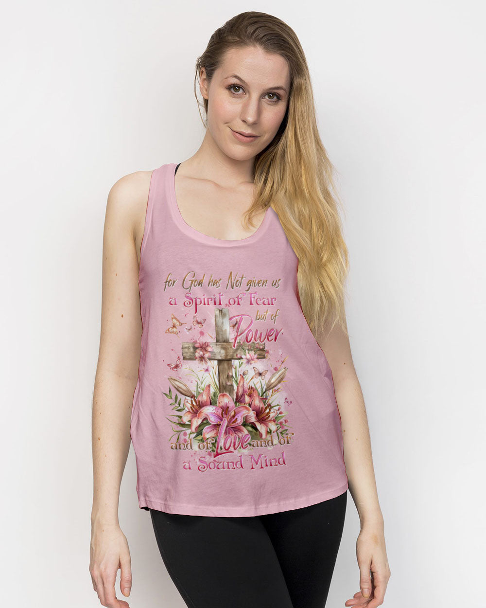 Power Love And Sound Mind Women's All Over Print Shirt - Tytd2603243, easychoo.com