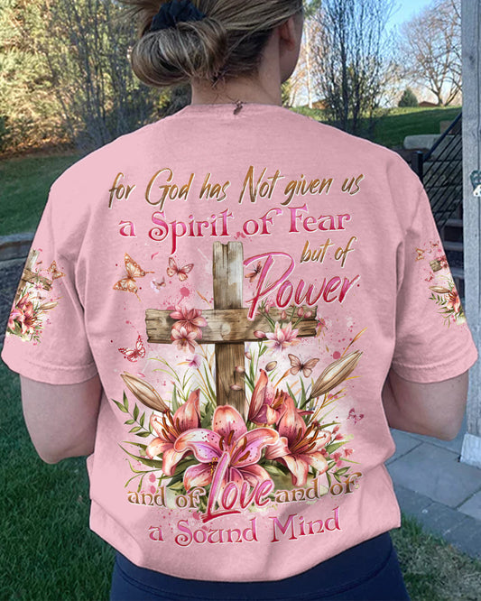 Power Love And Sound Mind Women's All Over Print Shirt - Tytd2603243, easychoo.com