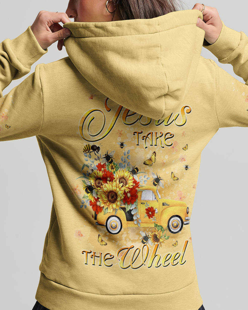 Jesus Take The Wheel Women's All Over Print Shirt - Yhkd2702244, easychoo.com