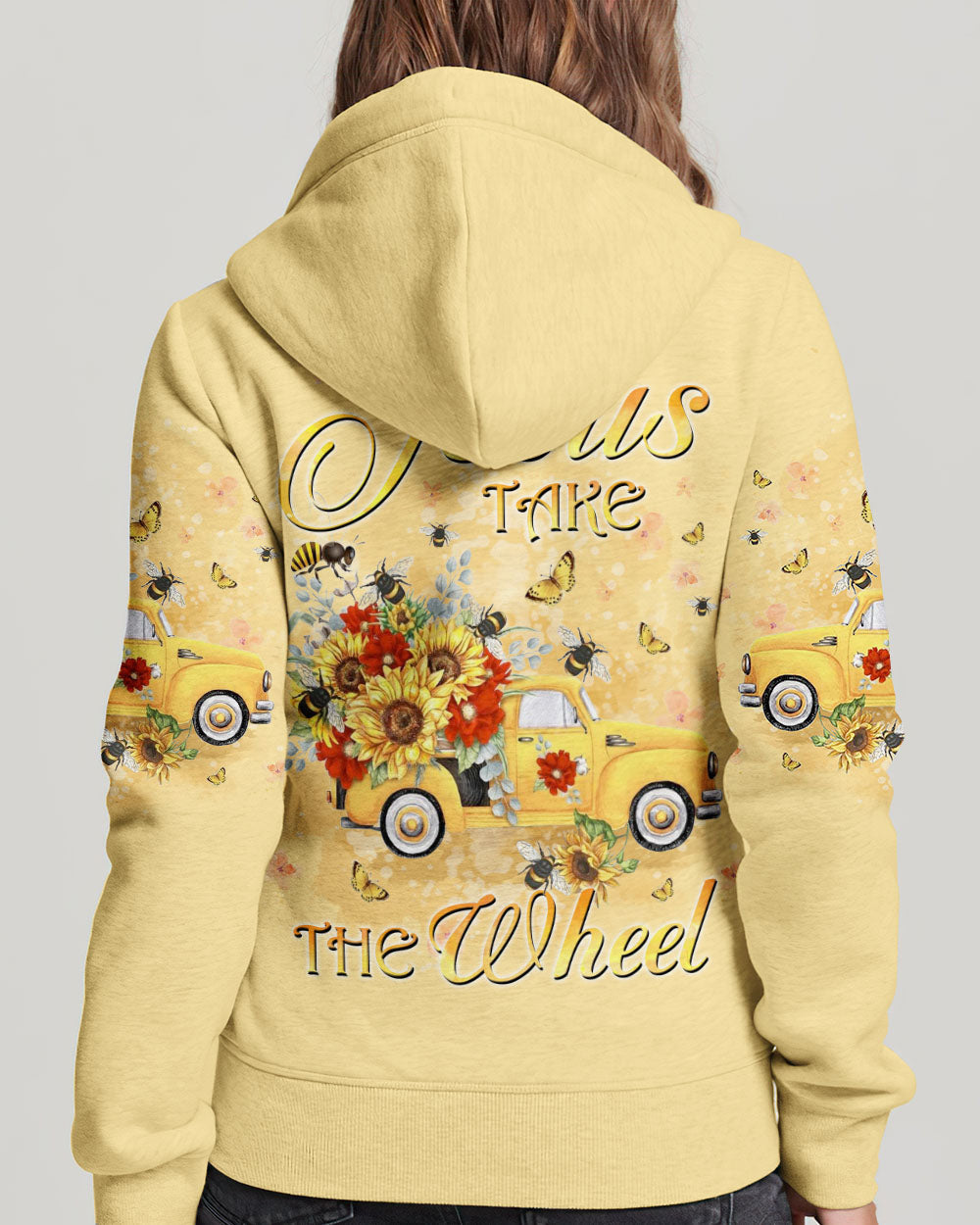 Jesus Take The Wheel Women's All Over Print Shirt - Yhkd2702244, easychoo.com