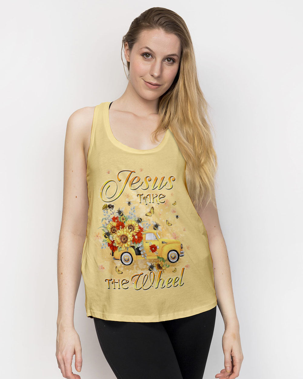 Jesus Take The Wheel Women's All Over Print Shirt - Yhkd2702244, easychoo.com