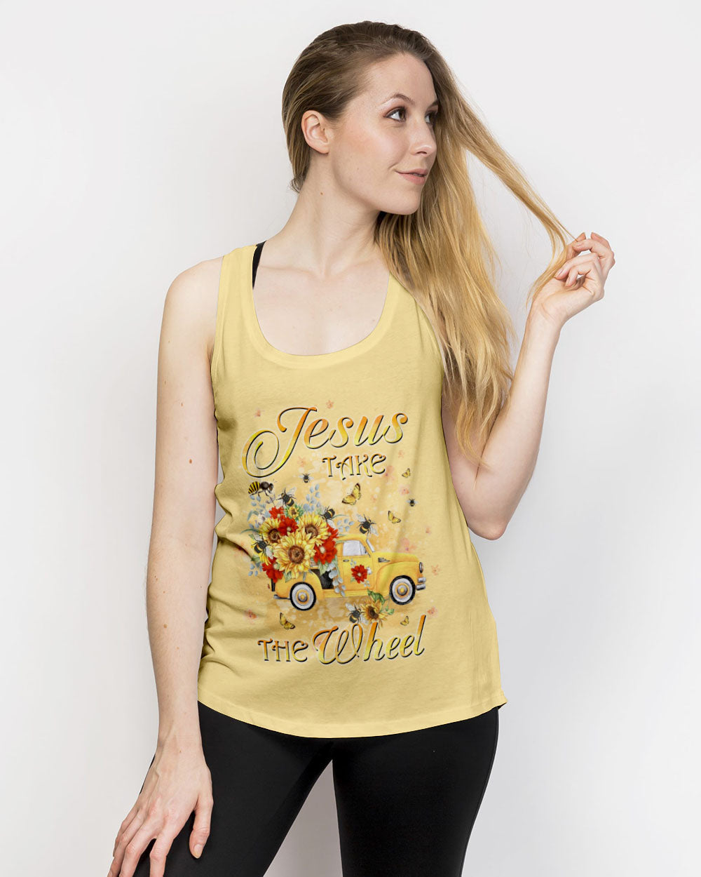 Jesus Take The Wheel Women's All Over Print Shirt - Yhkd2702244, easychoo.com