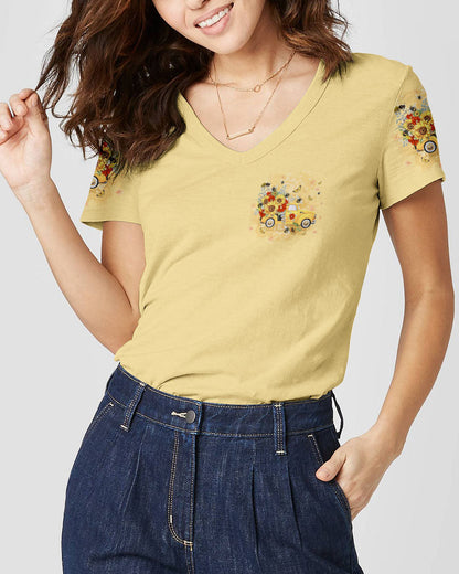 Jesus Take The Wheel Women's All Over Print Shirt - Yhkd2702244, easychoo.com