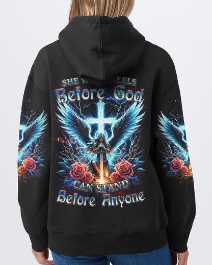 She Who Kneels Before God Women's All Over Print Shirt -Yhdu1902241, easychoo.com