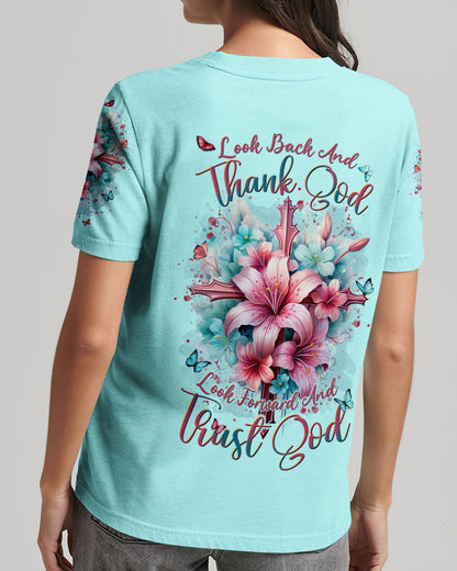 Look Back And Thank God Women's All Over Print Shirt - Tlnt1602242, easychoo.com