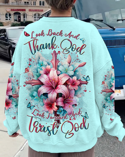 Look Back And Thank God Women's All Over Print Shirt - Tlnt1602242, easychoo.com