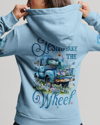 Jesus Take The Wheel Women's All Over Print Shirt - Tyqy2802243, easychoo.com