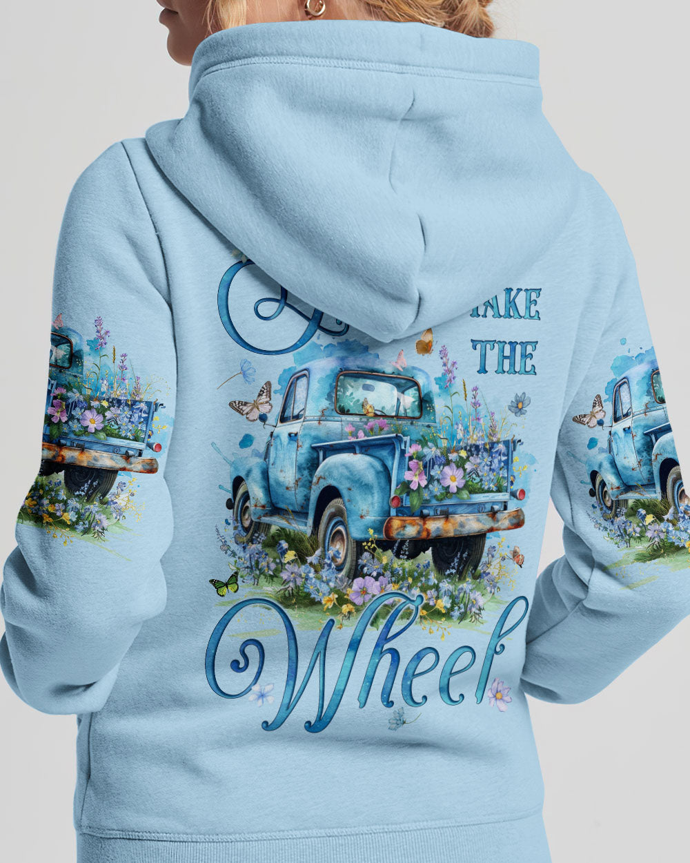 Jesus Take The Wheel Women's All Over Print Shirt - Tyqy2802243, easychoo.com