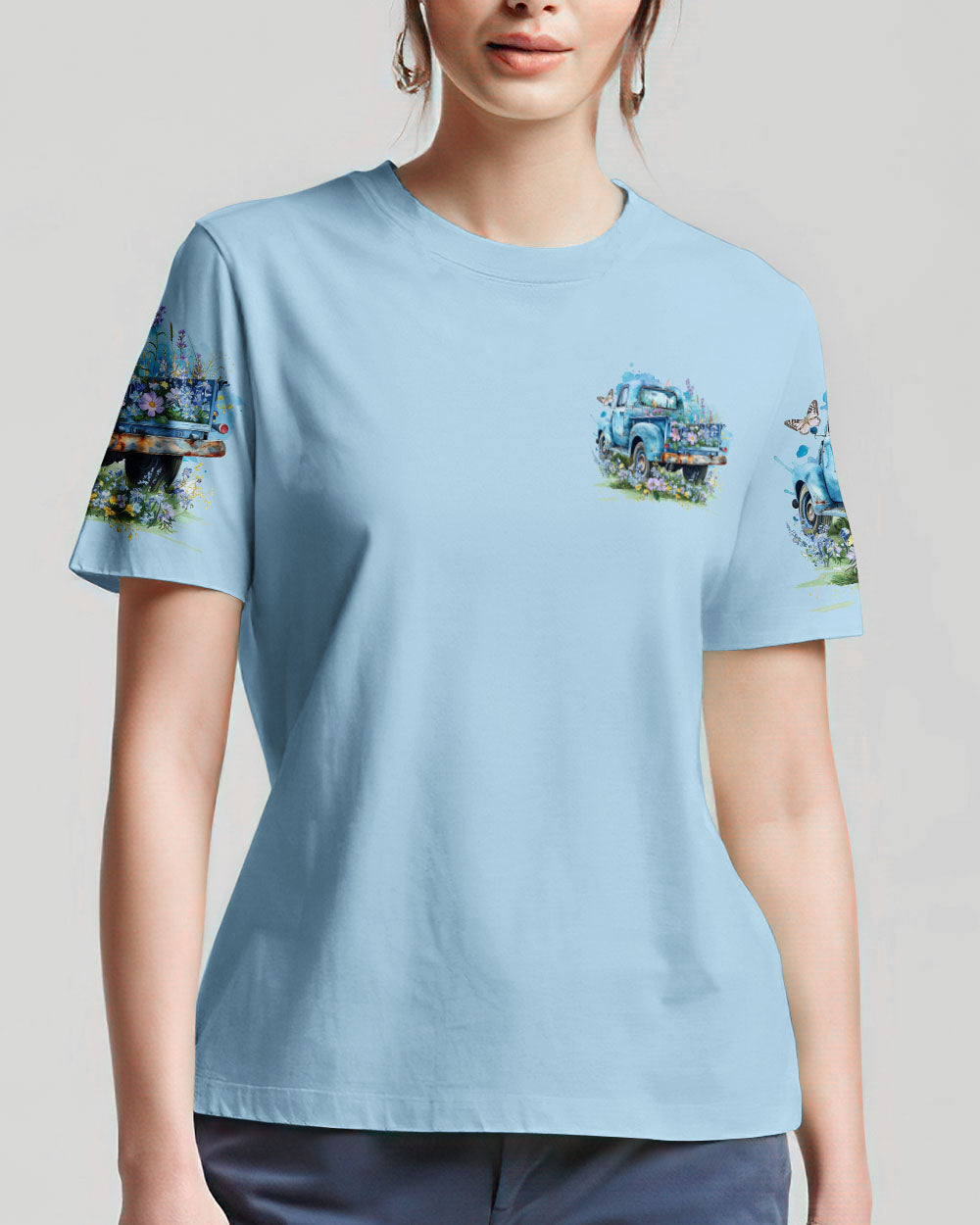 Jesus Take The Wheel Women's All Over Print Shirt - Tyqy2802243, easychoo.com