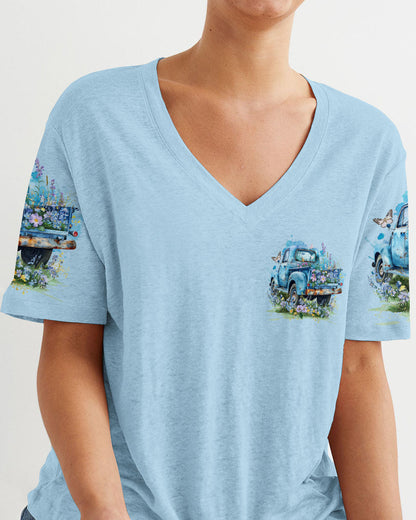 Jesus Take The Wheel Women's All Over Print Shirt - Tyqy2802243, easychoo.com