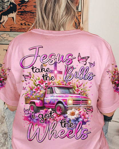 Jesus Take The Bills Women's All Over Print Shirt - Tytm1811233, easychoo.com