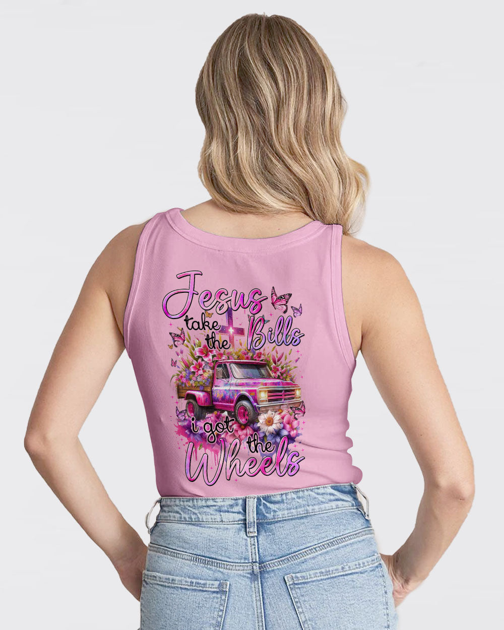 Jesus Take The Bills Women's All Over Print Shirt - Tytm1811233, easychoo.com