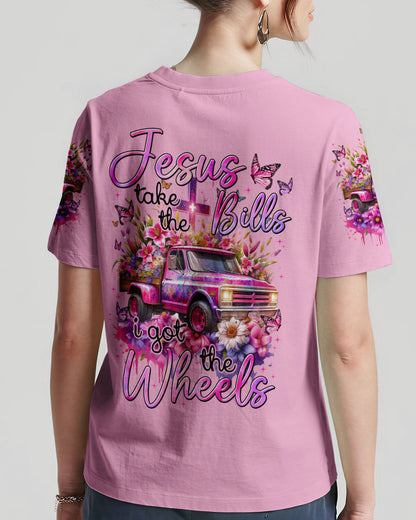 Jesus Take The Bills Women's All Over Print Shirt - Tytm1811233, easychoo.com