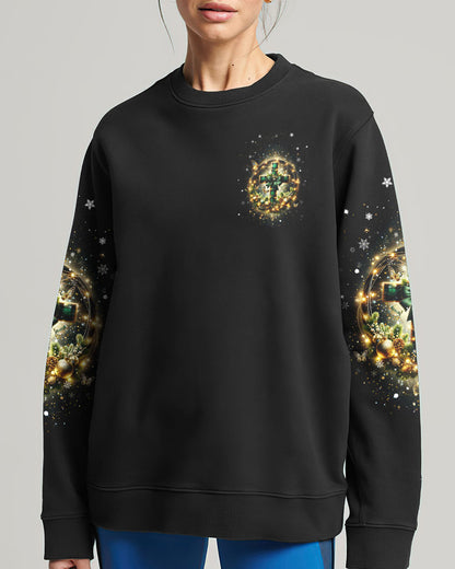 With God All Things Are Possible Christmas Women's All Over Print Shirt - Tlnt0111232, easychoo.com