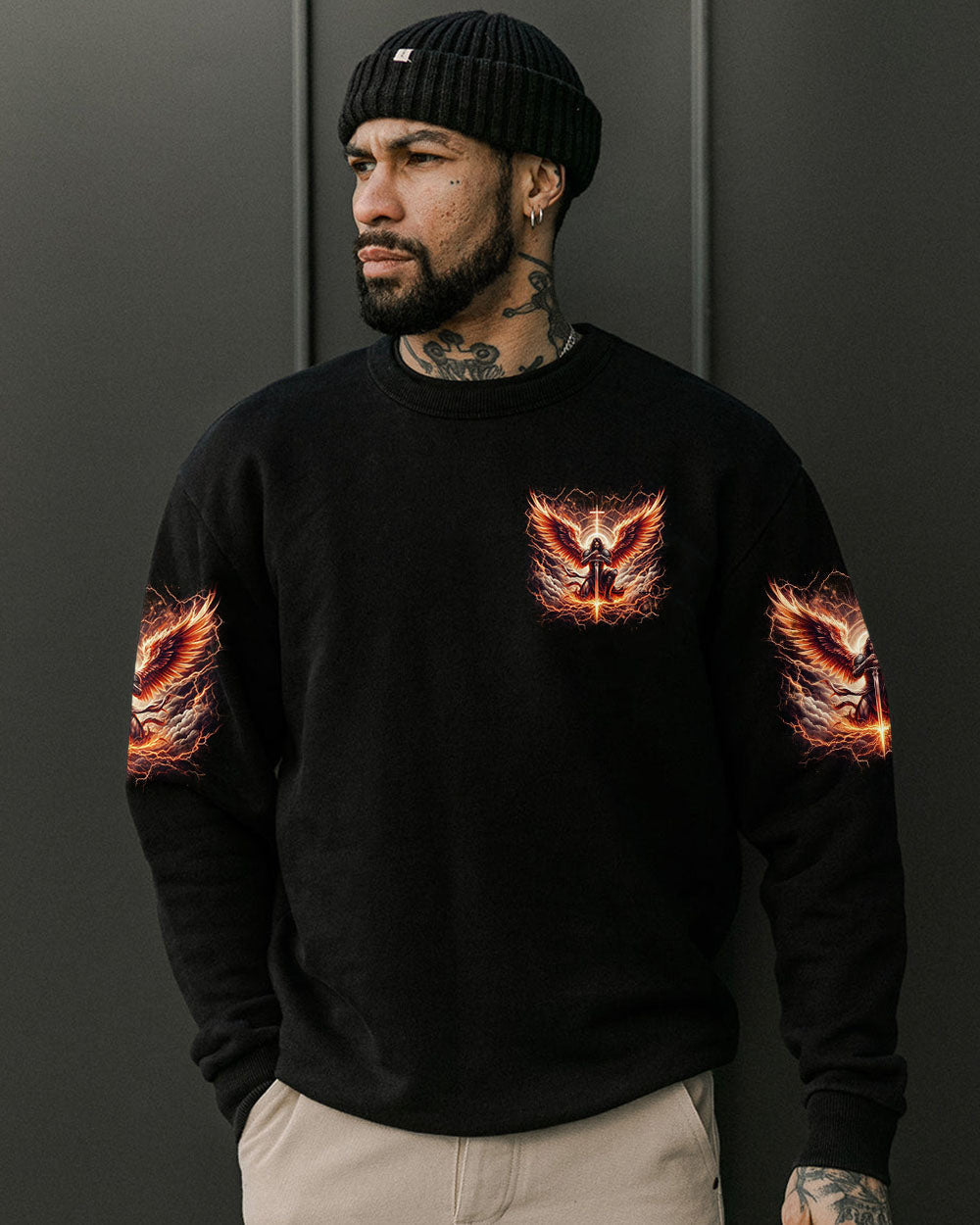 He Who Kneels Before God Warrior Men's All Over Print Shirt - Yhln2902243, easychoo.com