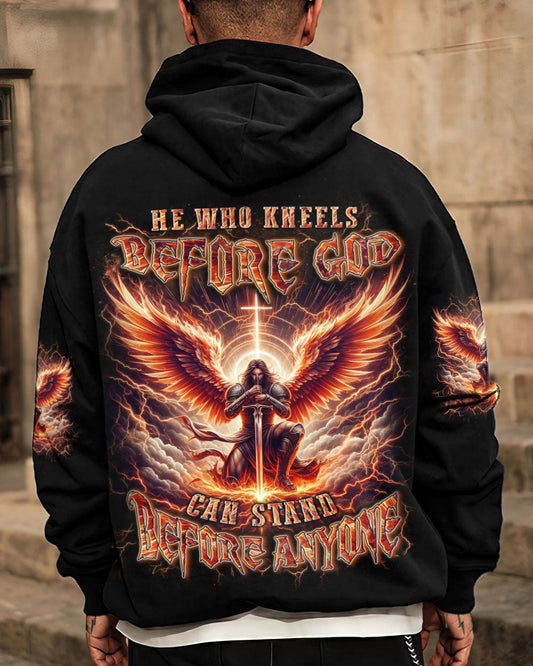 He Who Kneels Before God Warrior Men's All Over Print Shirt - Yhln2902243, easychoo.com