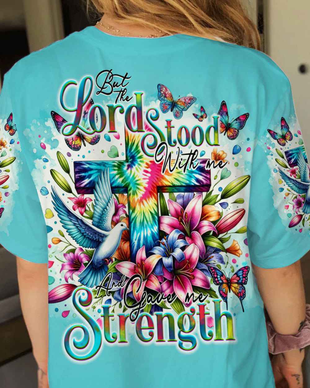 Lord Stood With Me Women's All Over Print Shirt - Ty1212231, easychoo.com