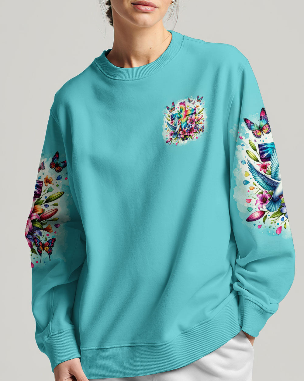 Lord Stood With Me Women's All Over Print Shirt - Ty1212231, easychoo.com