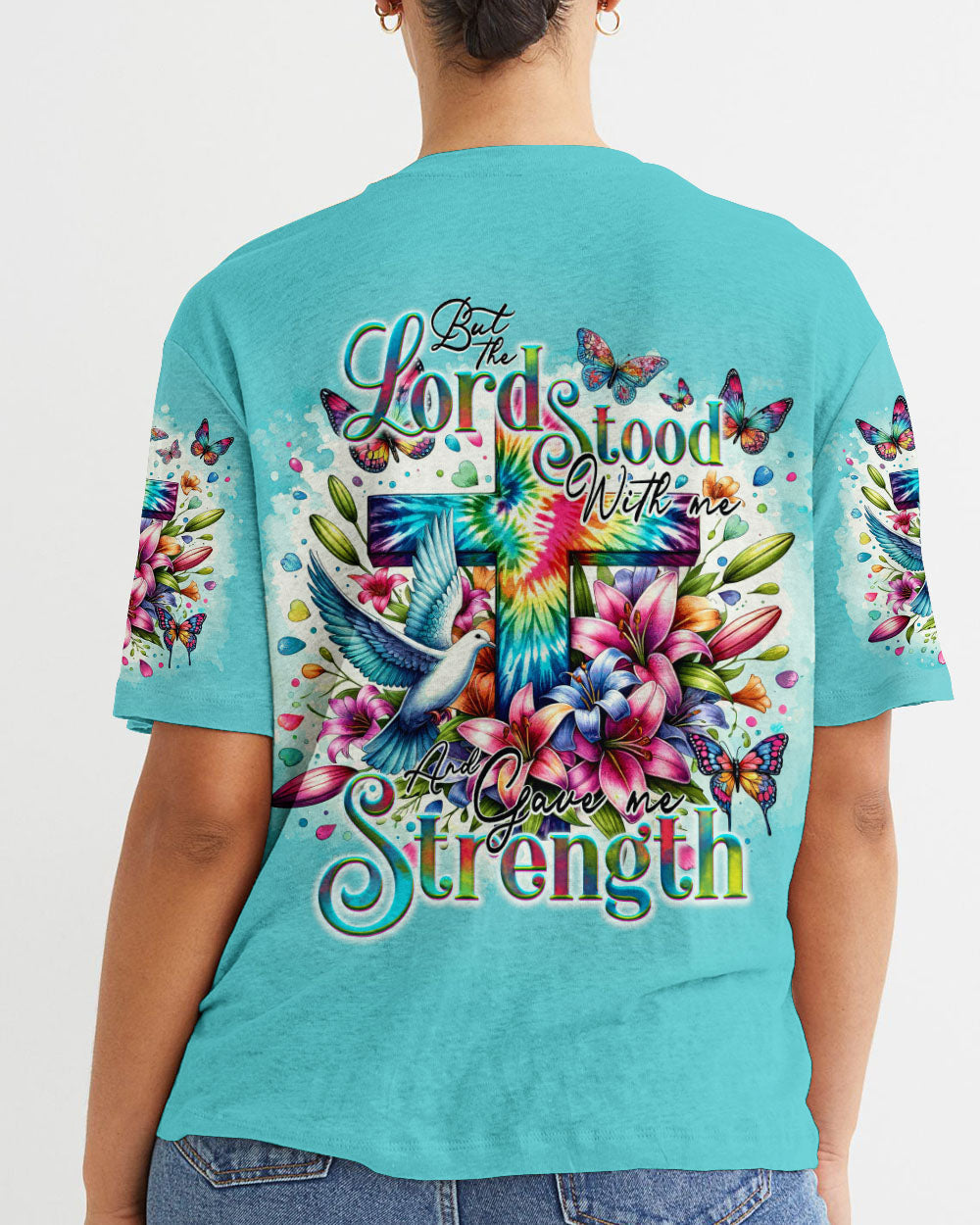 Lord Stood With Me Women's All Over Print Shirt - Ty1212231, easychoo.com