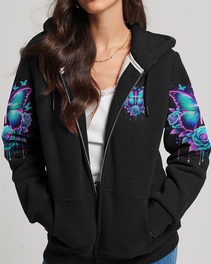 Pray About Everything Butterfly Women's All Over Print Shirt - Tlnz2901243, easychoo.com