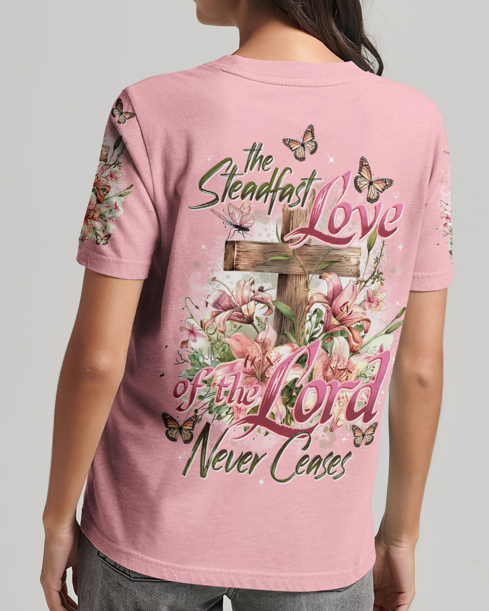 The Steadfast Love Of The Lord Women's All Over Print Shirt - Tytd2303243, easychoo.com