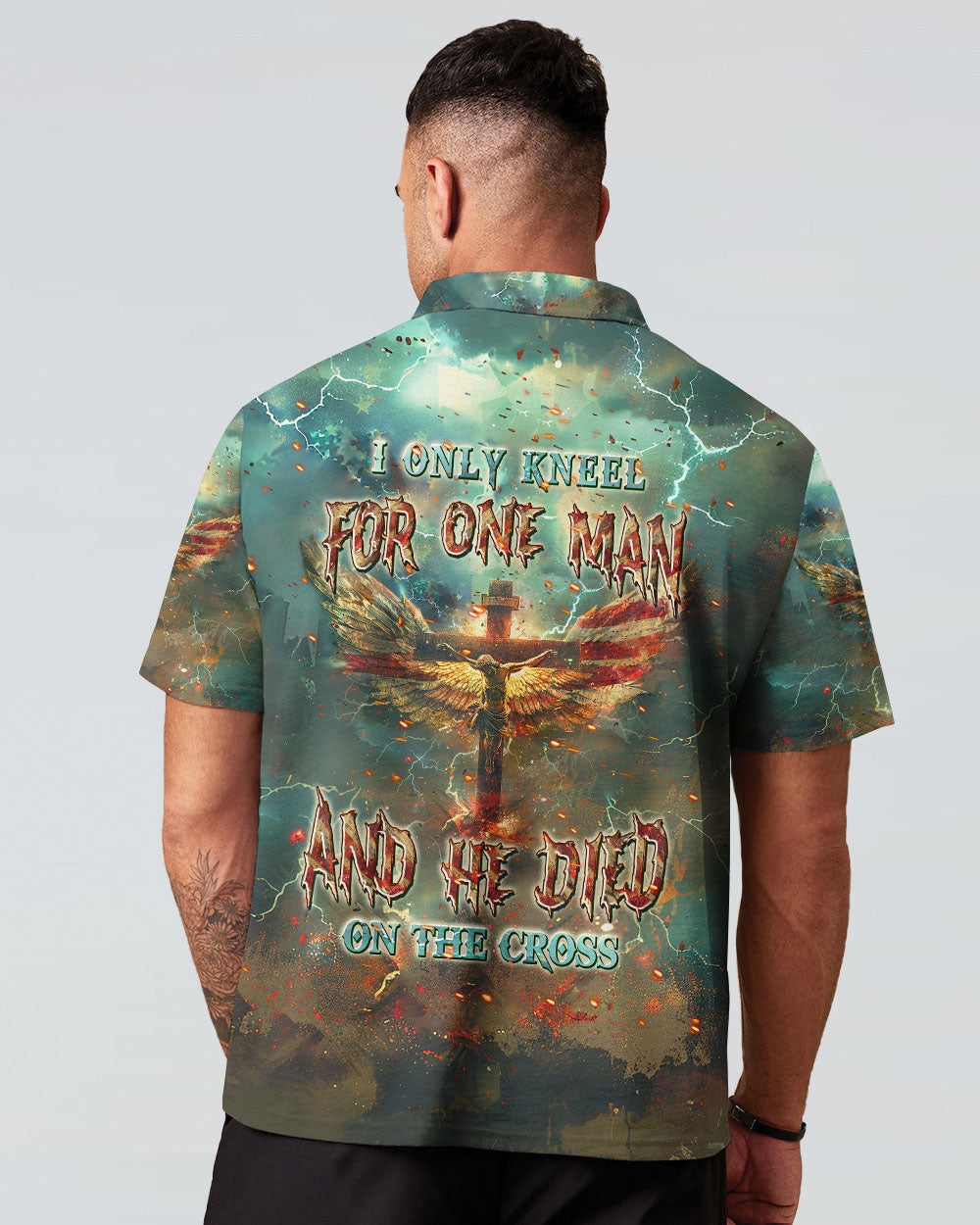 I Only Kneel For One Man Men's All Over Print Shirt - Tlpq2103241, easychoo.com