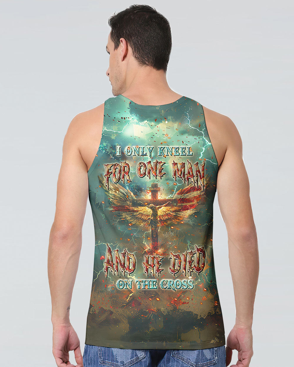 I Only Kneel For One Man Men's All Over Print Shirt - Tlpq2103241, easychoo.com