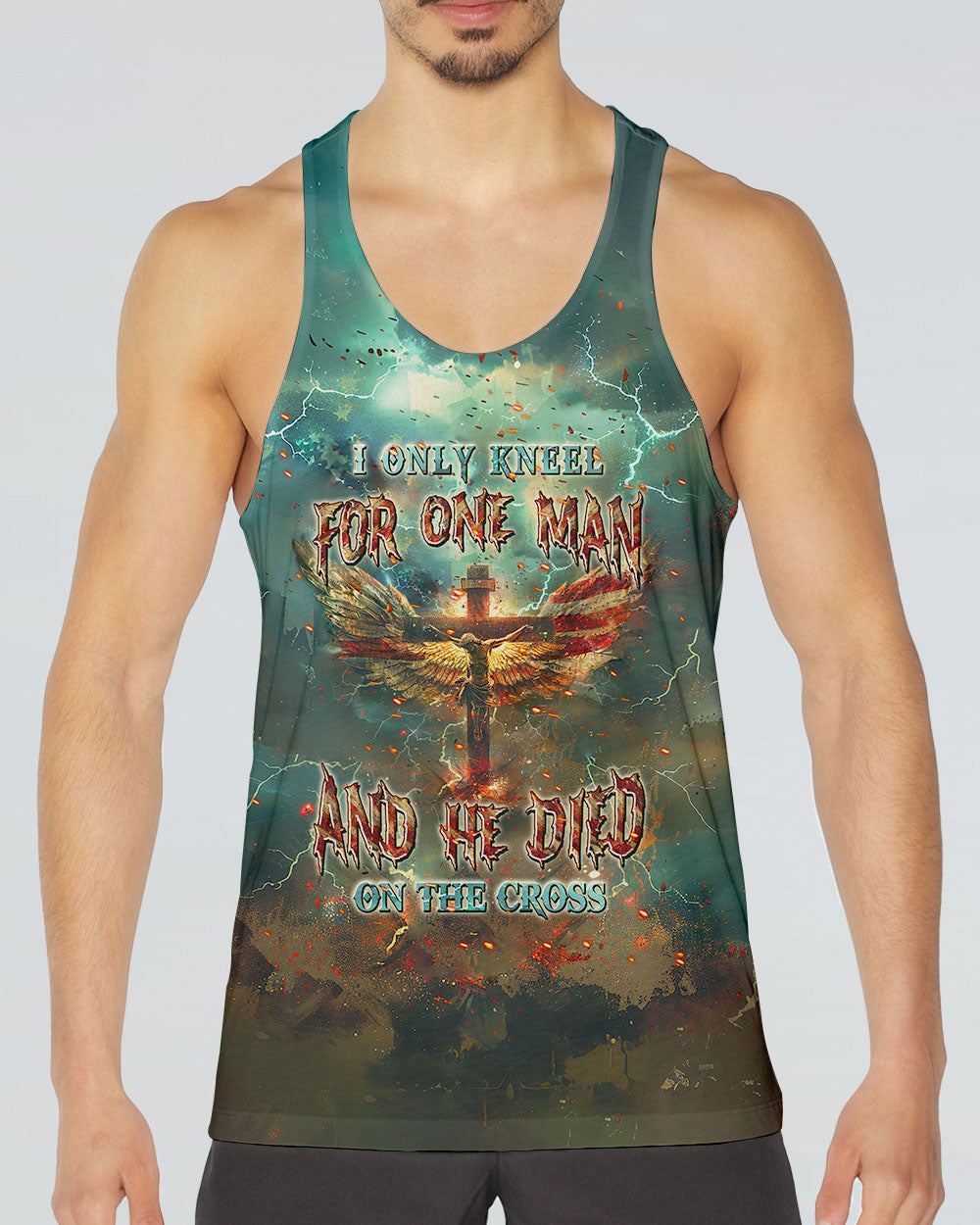 I Only Kneel For One Man Men's All Over Print Shirt - Tlpq2103241, easychoo.com