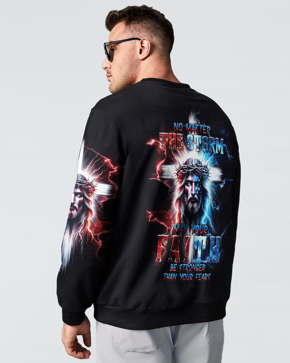 No Matter The Storm Men's All Over Print Shirt - Tlnt2610234, easychoo.com