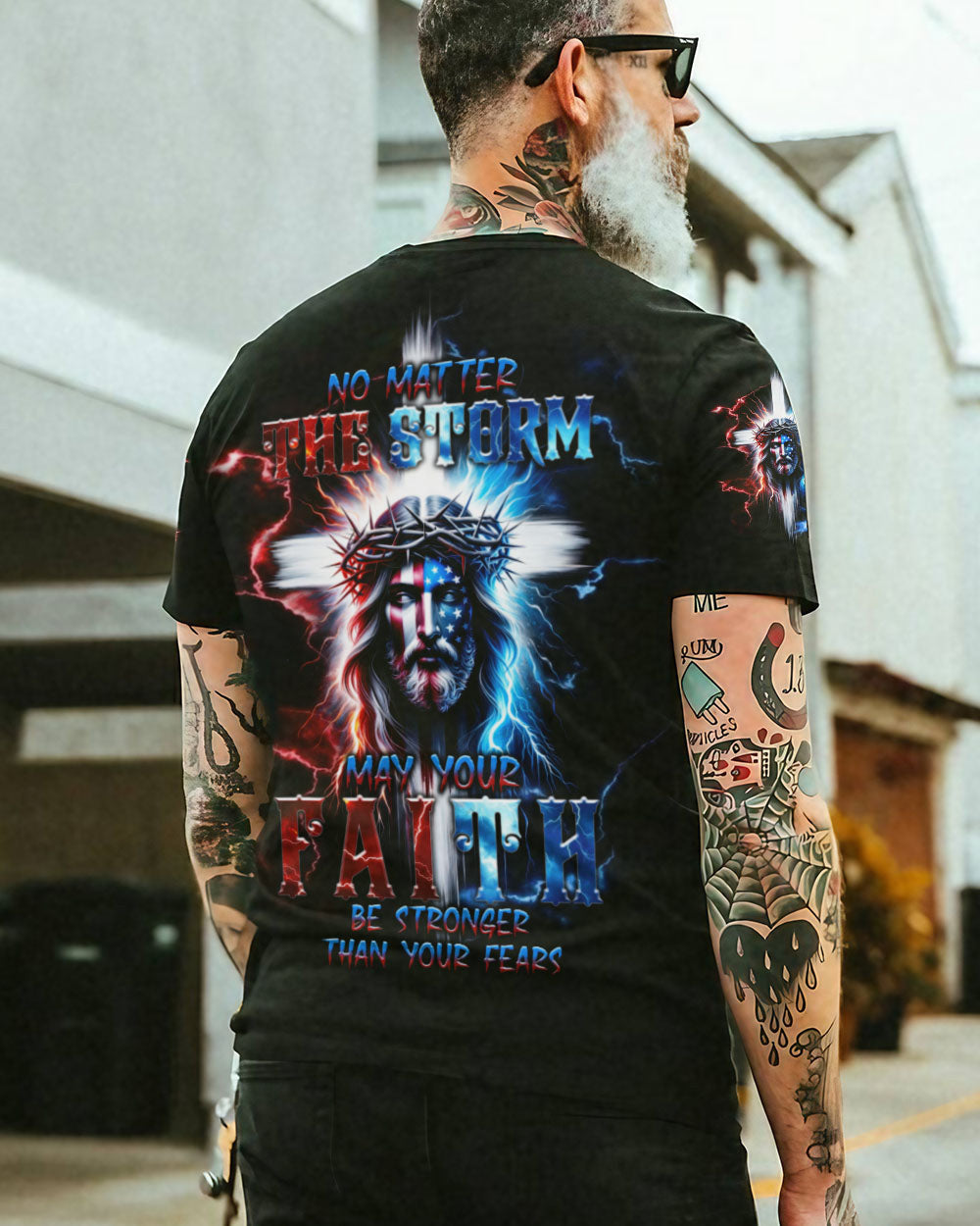 No Matter The Storm Men's All Over Print Shirt - Tlnt2610234, easychoo.com