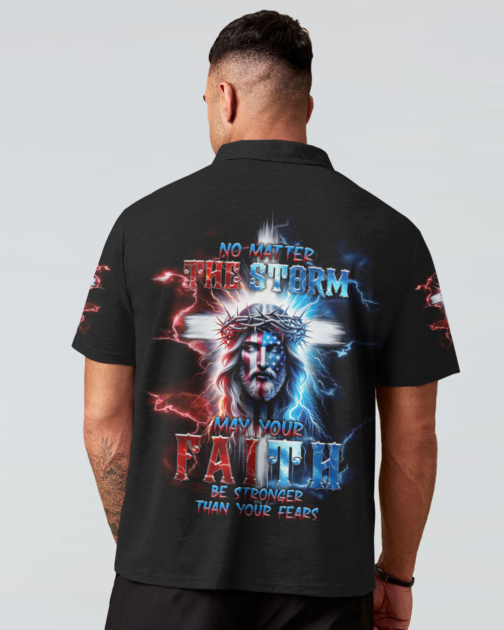 No Matter The Storm Men's All Over Print Shirt - Tlnt2610234, easychoo.com