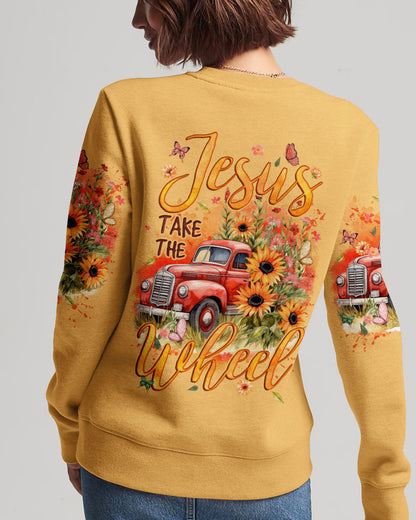 Jesus Take The Wheel Women's All Over Print Shirt - Tyqy0812232, easychoo.com