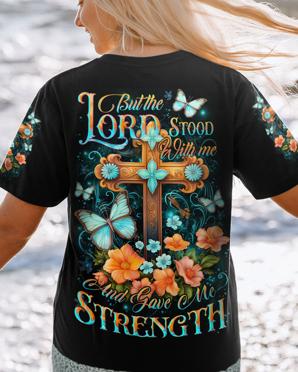 Lord Stood With Me Women's All Over Print Shirt - Yhlt0812233, easychoo.com