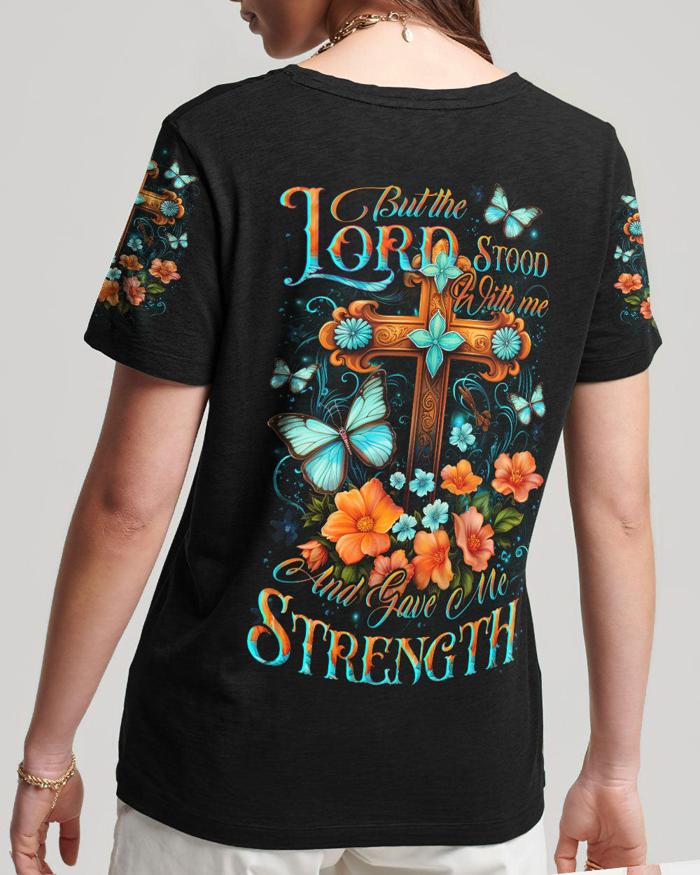 Lord Stood With Me Women's All Over Print Shirt - Yhlt0812233, easychoo.com