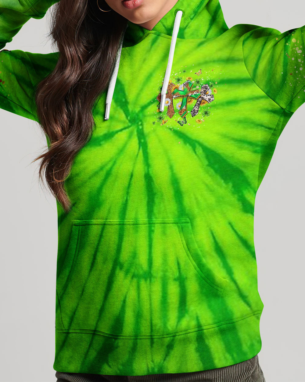 Not Lucky Just Blessed St Patrick's Day Women's All Over Print Shirt - Yhhn2501243, easychoo.com