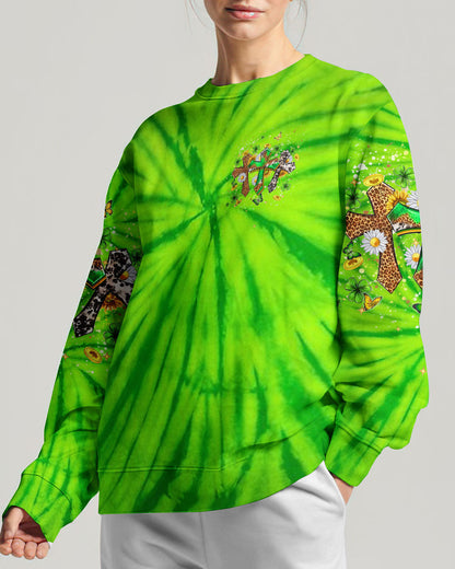 Not Lucky Just Blessed St Patrick's Day Women's All Over Print Shirt - Yhhn2501243, easychoo.com