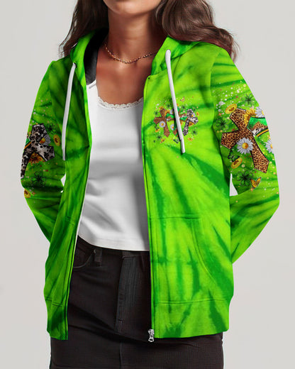 Not Lucky Just Blessed St Patrick's Day Women's All Over Print Shirt - Yhhn2501243, easychoo.com