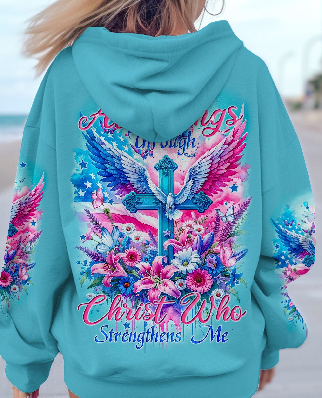 I Can Do All Things Women's All Over Print Shirt - Tyqy1311231, easychoo.com