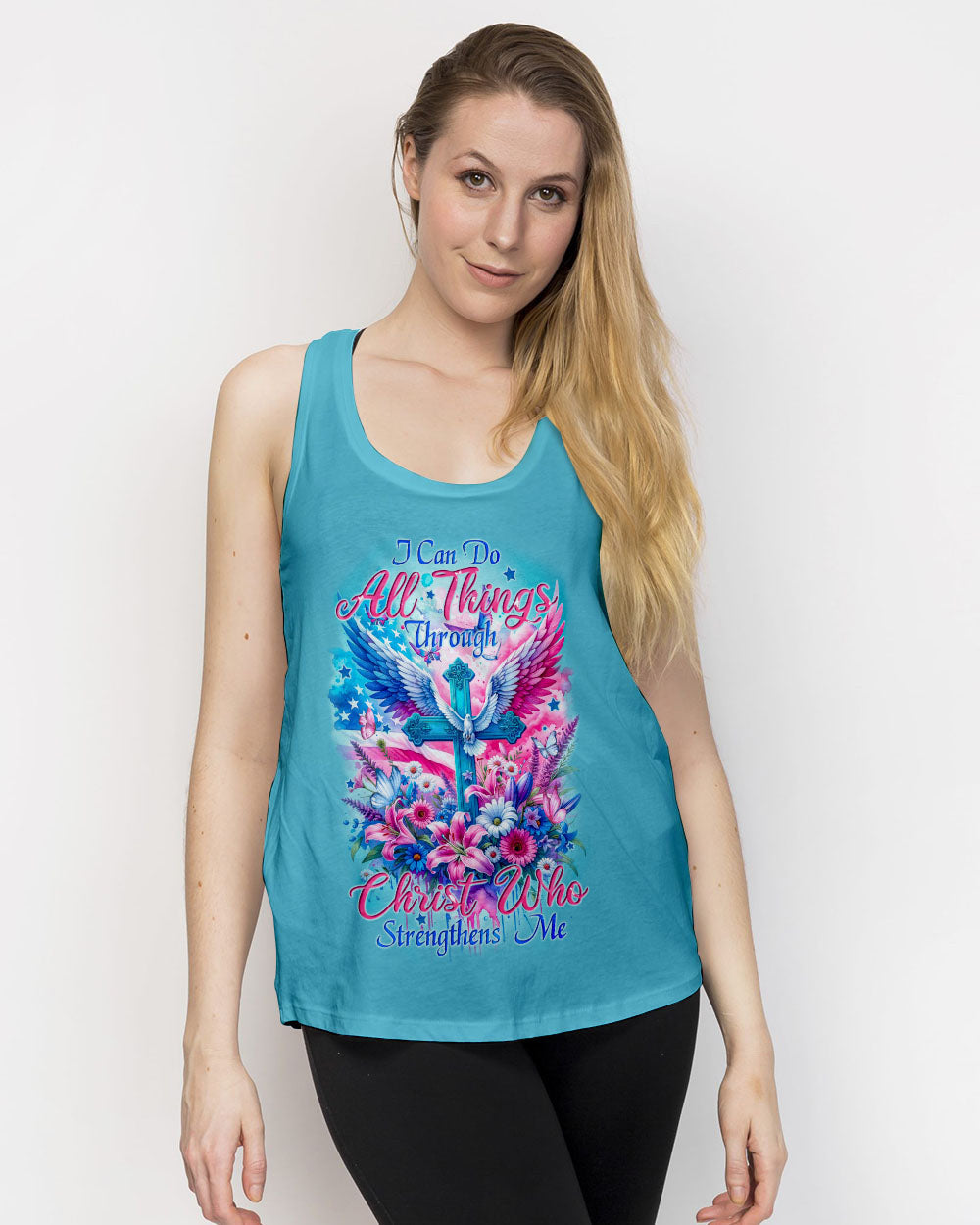 I Can Do All Things Women's All Over Print Shirt - Tyqy1311231, easychoo.com