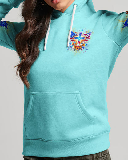 Be Strong And Courageous Women's All Over Print Shirt - Yhdu0401242, easychoo.com