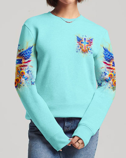 Be Strong And Courageous Women's All Over Print Shirt - Yhdu0401242, easychoo.com